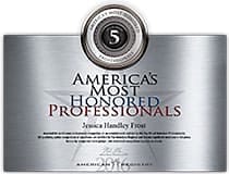 America's Most Honored Professionals | Jessica Handley Frost